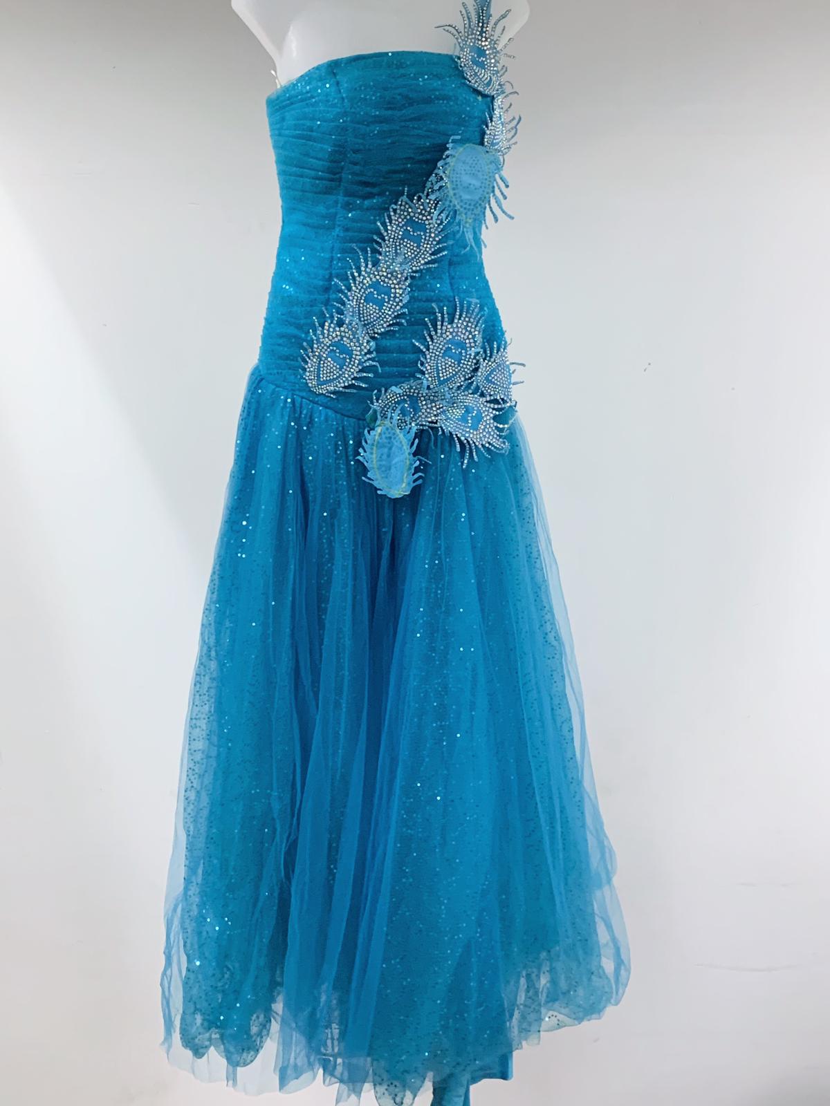 Blue princess dress