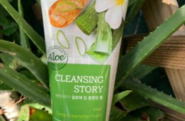 Kwailnara – Cleansing Story Deep Cleansing Foam – Aloe (Soothing Sensitive Skin)