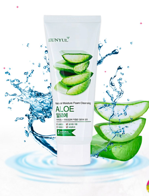 Eunyul Natural Moisture Foam Cleansing – Aloe