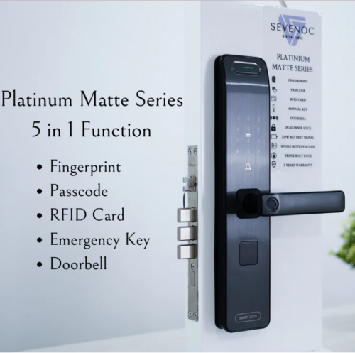 Platinum Matte Series tested 100,000 lock and unlock cyclic test to ensure the stability and durability.